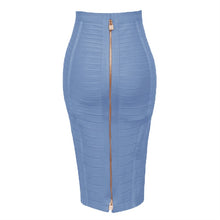 Load image into Gallery viewer, Zipper Closure Style Design Bandage Bodycon Skirts For Women