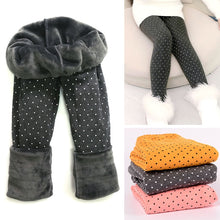 Load image into Gallery viewer, Winter Colorful Print Flower Butterfly Soft Warm Girls Leggings
