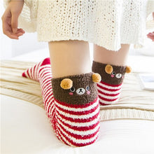 Load image into Gallery viewer, Animal Cartoon Long Thigh High Winter Cosy Warm Sock