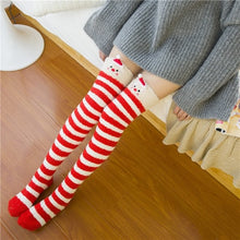 Load image into Gallery viewer, Animal Cartoon Long Thigh High Winter Cosy Warm Sock