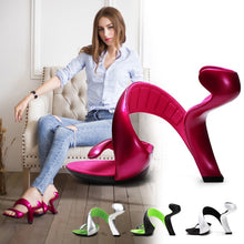 Load image into Gallery viewer, Gladiator Toe Cut Out High Heel Bottomless Sandals freeshipping - Tyche Ace