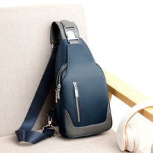 Load image into Gallery viewer, Men USB Charging Multilayer Shoulder Crossbody Bags