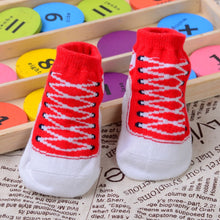 Load image into Gallery viewer, Unisex Cotton Anti- Slip Rubber Soled Cartoon Boot Socks For Kids