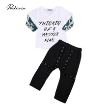 Load image into Gallery viewer, 2Pcs Set Toddler Infant Boy T-shirt Tops+Long Pants Stylish Kids Clothing Online freeshipping - Tyche Ace