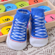 Load image into Gallery viewer, Unisex Cotton Anti- Slip Rubber Soled Cartoon Boot Socks For Kids