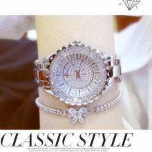 Load image into Gallery viewer, Women Watches Gold Luxury Brand Diamond Quartz Ladies Wrist Watches Stainless Steel Clock Female Watch Relogio Feminino 2023 - Tyche Ace
