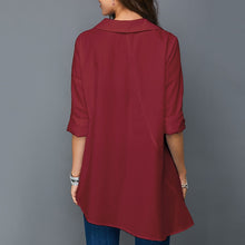 Load image into Gallery viewer, Women Colourful Buttons Long Sleeve Shirts