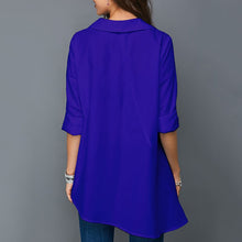 Load image into Gallery viewer, Women Colourful Buttons Long Sleeve Shirts