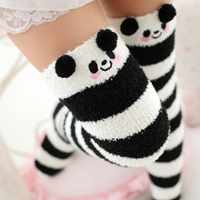 Load image into Gallery viewer, Animal Cartoon Long Thigh High Winter Cosy Warm Sock