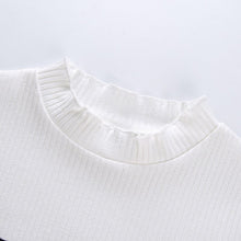 Load image into Gallery viewer, Cotton Embroidery Short Sleeve Casual Cropped Top freeshipping - Tyche Ace