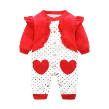 Load image into Gallery viewer, Unisex Cotton Long Sleeves Rompers For Kids