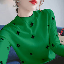 Load image into Gallery viewer, Long Sleeve Embroidered Softest Women's Sweatshirt freeshipping - Tyche Ace