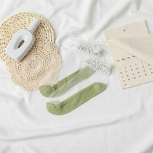 Load image into Gallery viewer, Women Thin Lace Breathable Pearl Style Design Invisible Socks freeshipping - Tyche Ace