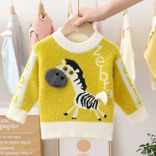 Load image into Gallery viewer, Unisex Animal Cartoon Design Sweater For Kids