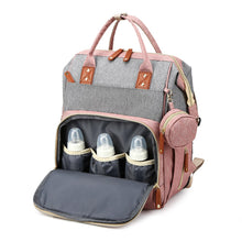 Load image into Gallery viewer, Multifunction Fashionable Large Capacity Travel Baby Bed Nappy Backpack - Tyche Ace