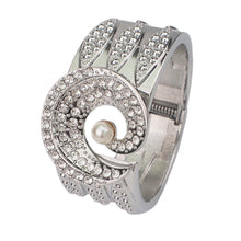 Load image into Gallery viewer, Rhinestone Design Faux Pearl Bracelets For Women