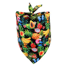 Load image into Gallery viewer, Summer Tropical Fruit Design Bandana For Dogs Cats