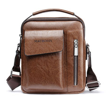 Load image into Gallery viewer, Casual PU Leather Crossbody Bags For Men