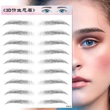 Load image into Gallery viewer, 4D Natural Hair Like Water Transfer Waterproof Long Lasting Eyebrow Tattoo Sticker