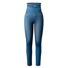 Load image into Gallery viewer, Push Up Seamless High Waist Warm Jeans Leggings freeshipping - Tyche Ace