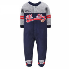 Load image into Gallery viewer, Cartoon One Pieces Pyjamas Fleece Jumpsuit For Babies