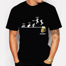 Load image into Gallery viewer, Men Funny Graphic Friday Beer Print T Shirts freeshipping - Tyche Ace