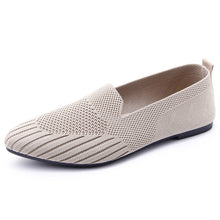 Load image into Gallery viewer, Knitted Flat Pointed Toe Comfortable Ballet Pumps