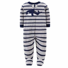 Load image into Gallery viewer, Cartoon One Pieces Pyjamas Fleece Jumpsuit For Babies