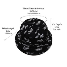 Load image into Gallery viewer, Unisex Hat Double Sided  Fisherman Bucket Hats