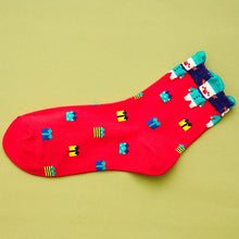 Load image into Gallery viewer, Unisex Cotton Happy Ankle Socks