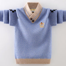 Load image into Gallery viewer, Winter Knitted Long Sleeve Warm Pullovers For Boys