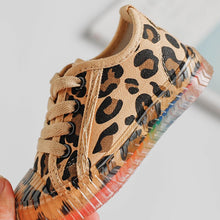 Load image into Gallery viewer, Casual Animal Print Canvas Soft Sole Shoes For Kids