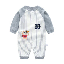 Load image into Gallery viewer, Unisex Cotton Long Sleeves Rompers For Kids