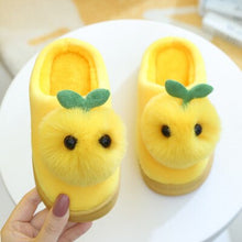Load image into Gallery viewer, Unisex Cotton Indoor Non-Slip Warm Cute Slippers For Kids