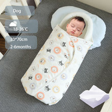 Load image into Gallery viewer, Shaped Pillow Design Stroller Cotton Cocoon Swaddle Sleepsack For Babies