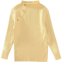 Load image into Gallery viewer, Warm Knitted Pullover Turtleneck Sweaters For Girls