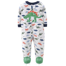 Load image into Gallery viewer, Cartoon One Pieces Pyjamas Fleece Jumpsuit For Babies