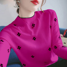 Load image into Gallery viewer, Long Sleeve Embroidered Softest Women's Sweatshirt freeshipping - Tyche Ace