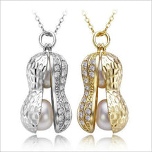 Load image into Gallery viewer, Pearl Peanut Stylish Trendy Women's Pendant Necklace
