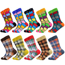 Load image into Gallery viewer, Casual Business Happy Combed Breathable Cotton Socks For Men