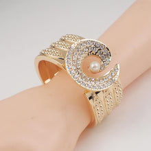 Load image into Gallery viewer, Rhinestone Design Faux Pearl Bracelets For Women