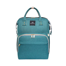 Load image into Gallery viewer, Multifunction Large Capacity Nappy Nursing Foldable Travel Backpack Bags