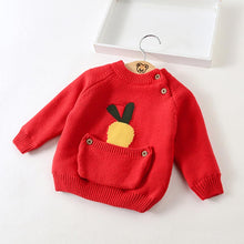 Load image into Gallery viewer, Unisex Animal Cartoon Design Warm Sweaters For Kids