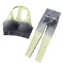 Load image into Gallery viewer, 2Pcs Yoga Gym Fitness Seamless Women Workout Clothes