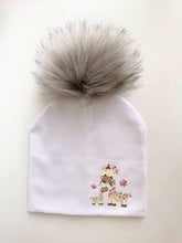 Load image into Gallery viewer, Animal Image Cartoon Design Cute Beanie Hats For Kids
