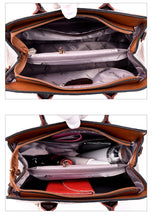 Load image into Gallery viewer, Soft Crocodile Leather Retro Tote Handbags