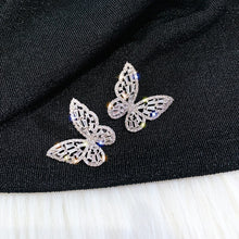 Load image into Gallery viewer, Adjustable Elegant Crystal Butterfly Pearl Zirconia Bracelet