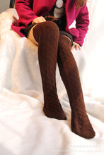 Load image into Gallery viewer, Long Thigh High Knitted Winter Over The Knee Socks For Women