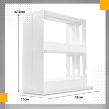 Load image into Gallery viewer, Multi-Function Rotating Shelf Slide Spice/ Bottle Storage Rack Organiser