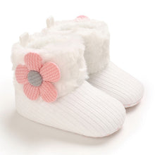Load image into Gallery viewer, Winter Flower Design Cute Boots For Kids